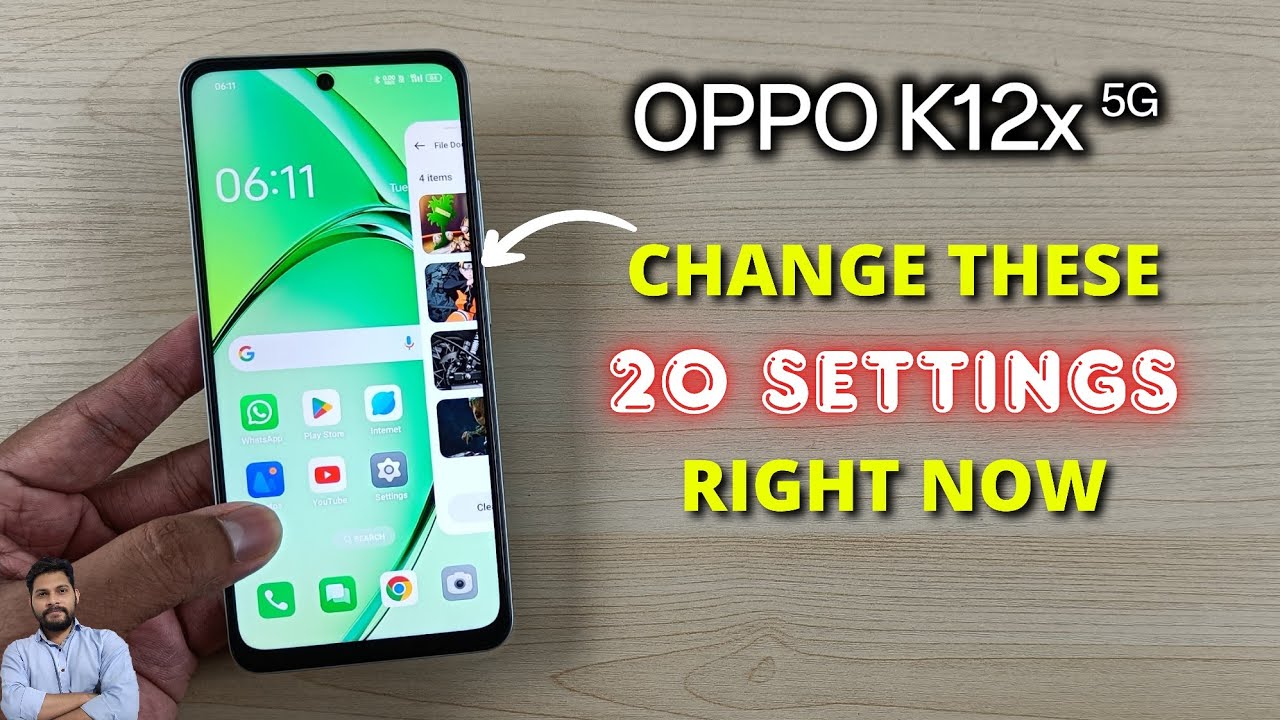 Oppo K12x 5G : Change These 20 Settings Right Now