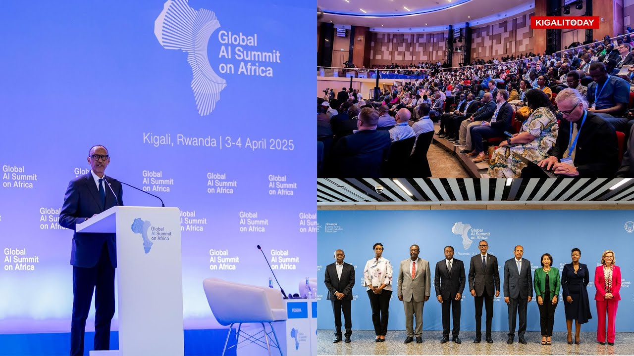 #AI SUMMIT2025 : H.E Kagame Calls for Africa’s Role in Avancing AI and Tech Progress