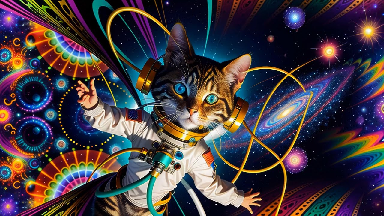 Nexxus 604 - Cats in Space - Psychedelic trance mix