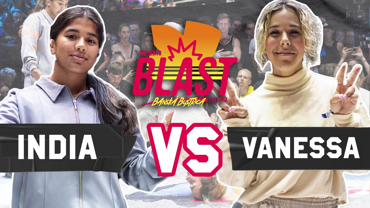 B-Girl Vanessa vs. B-Girl India | 1v1 B-Girl Semi Final | Outbreak Europe 2022