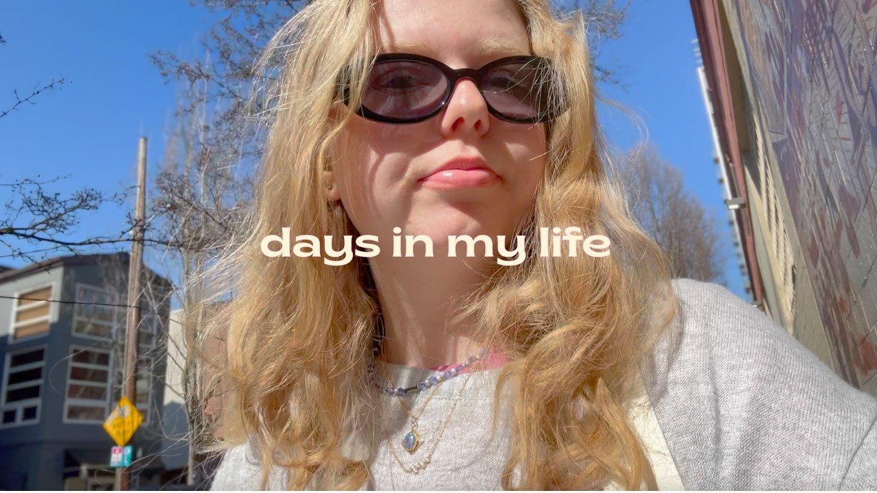 spending time alone, warmer days, & literally just vlogging good vibes