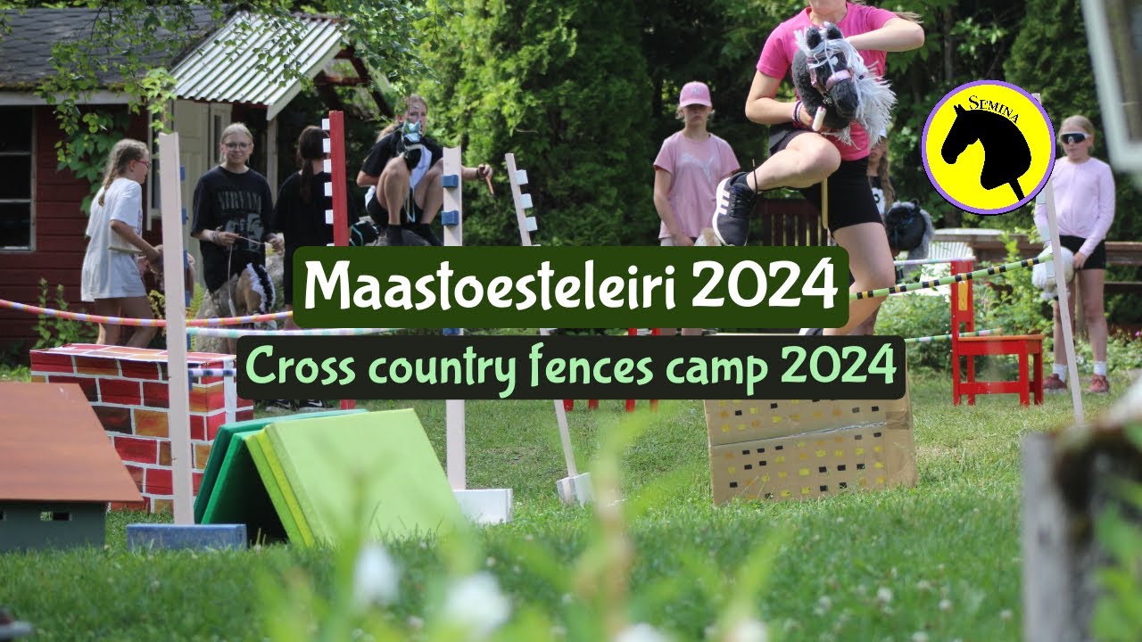 Maastoesteleiri Seminan Tallilla 5-7.7.24 - keppariharrastus kesällä