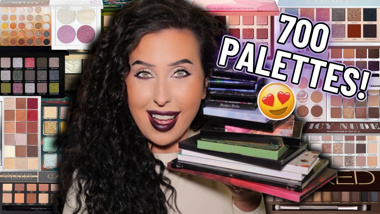 My Full Eyeshadow Palette Collection 2025 | Inventory & Overview