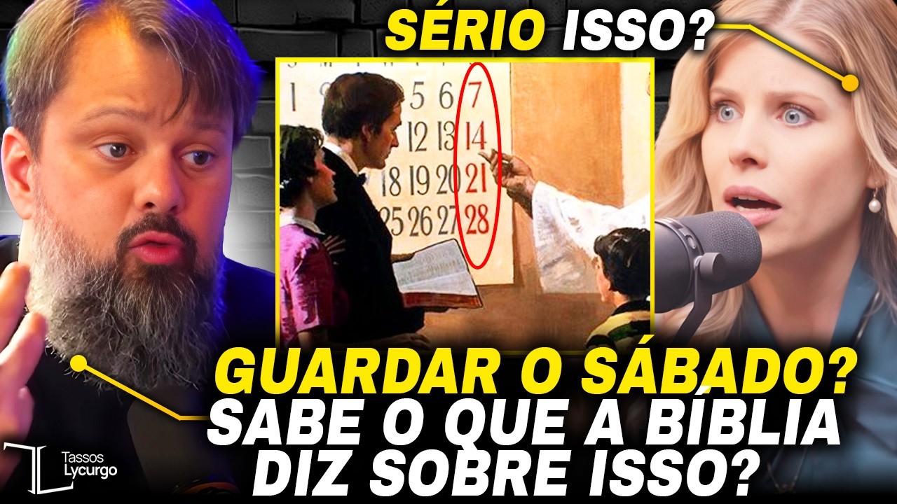 O CRENTE PRECISA GUARDAR O SÁBADO? REVELADO! + Forte PodCast com Karina Bacchi e Tassos Lycurgo