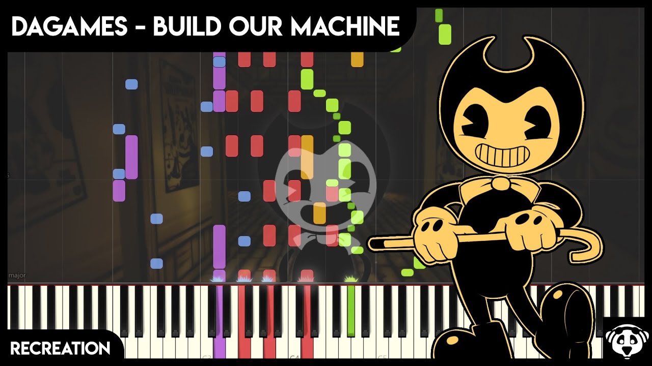 DAGames - Build Our Machine | Recreation | Piano + cello + drums + bass guitar + accordion
