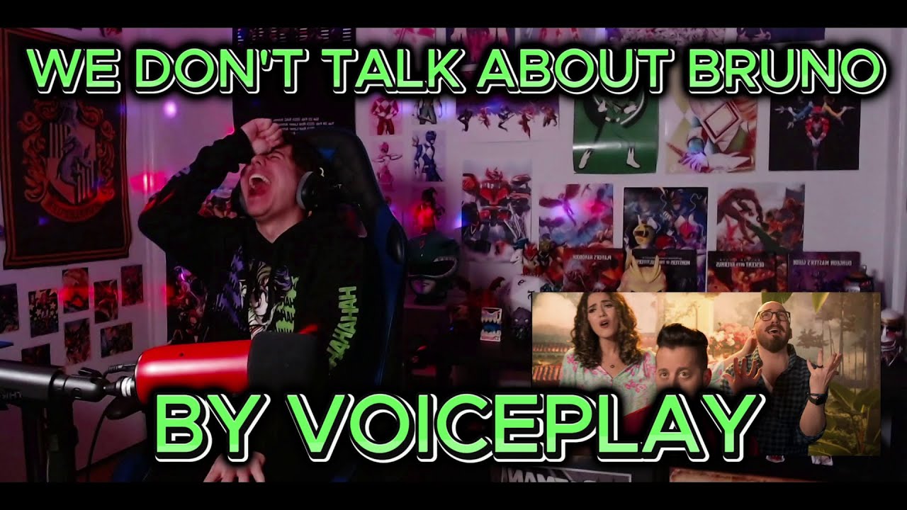 Уморительно!!! Слепая реакция на VoicePlay при участии Эшли Дайан — We Don't Talk About Bruno