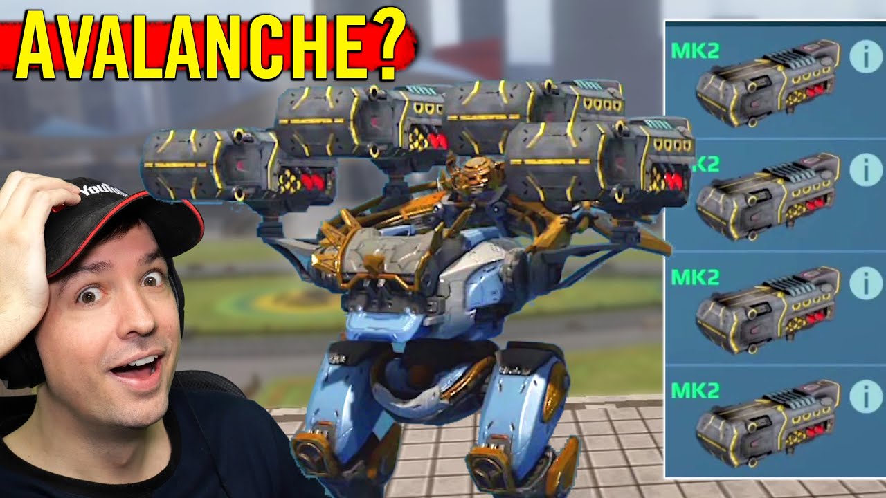 Play AVALANCHE right now! War Robots #WRCommunity