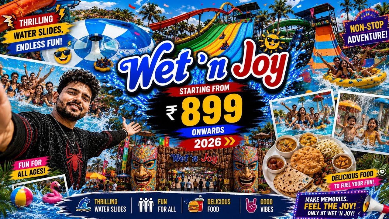 Wet n Joy Lonavala 💦 Full Guide 2026 | Ticket Price, Budget, Rides & Slides - Is It Worth Your Mo...