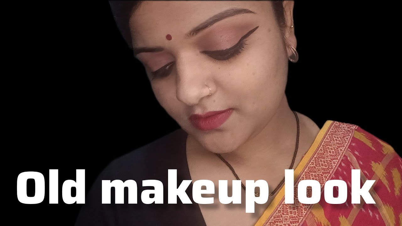 Old makeup look💅💄| Retro makeup look|😊🤗
