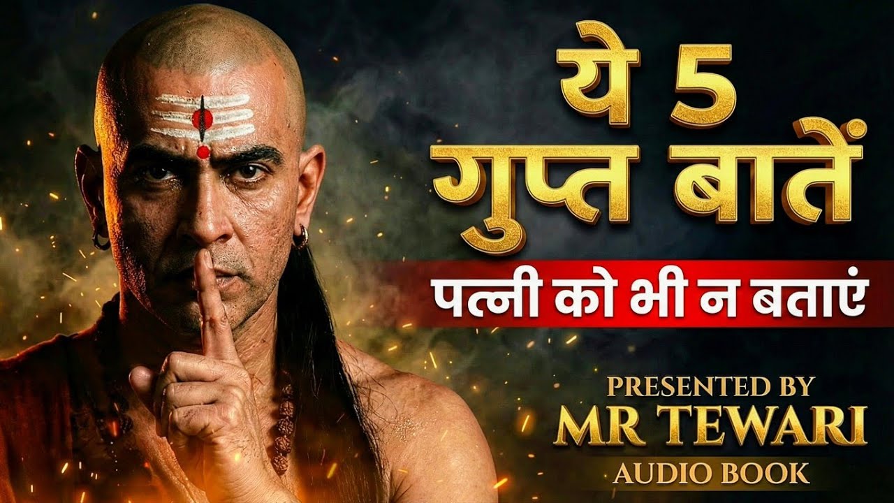 Bhul Kar bhi patni ko yah 5 baten mat batana 🤫 | Chanakya Niti | 5 Secrets Men Should Hide