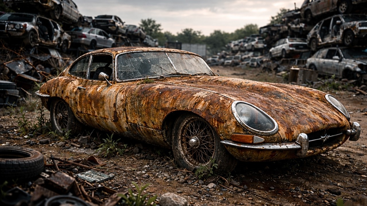 ASMR Car Restoration |  This 1969 Jaguar E-Type Was Beyond Saving… I Rebuilt It