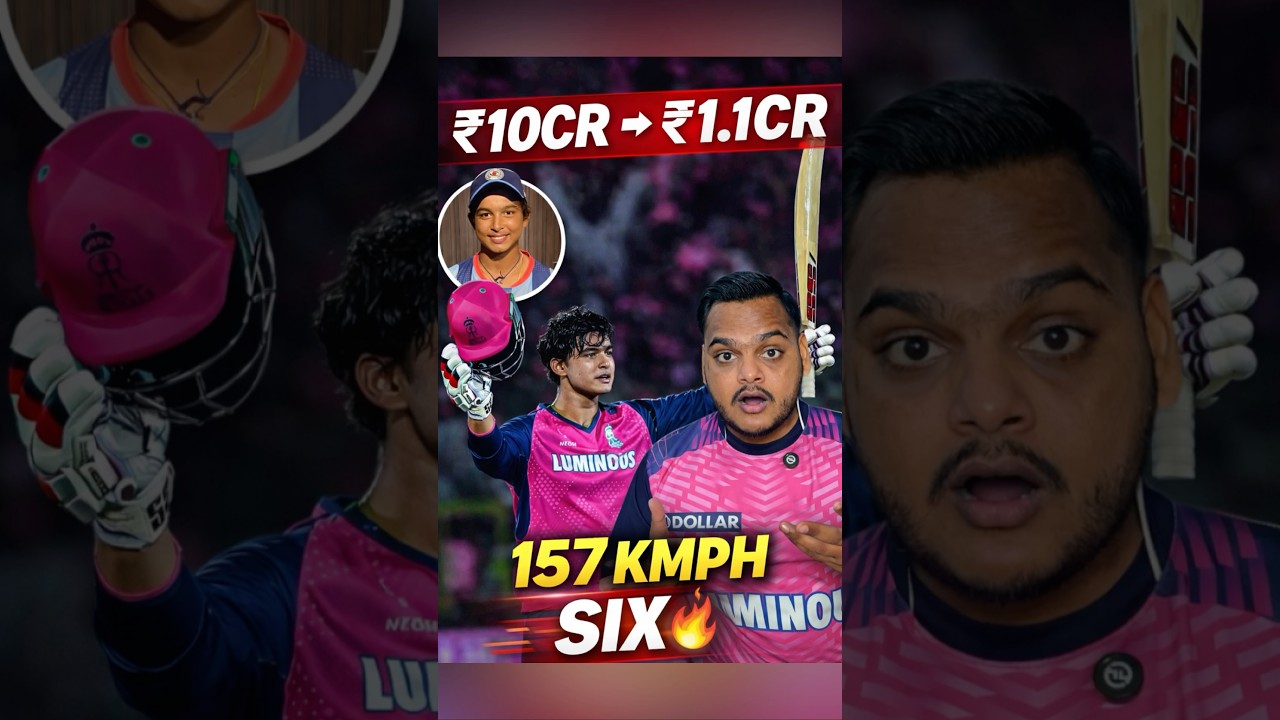 Rajasthan Royals Planned ₹10Cr&hellip; Got Him for ₹1.1Cr 😳 | Vaibhav Sooryavanshi Story