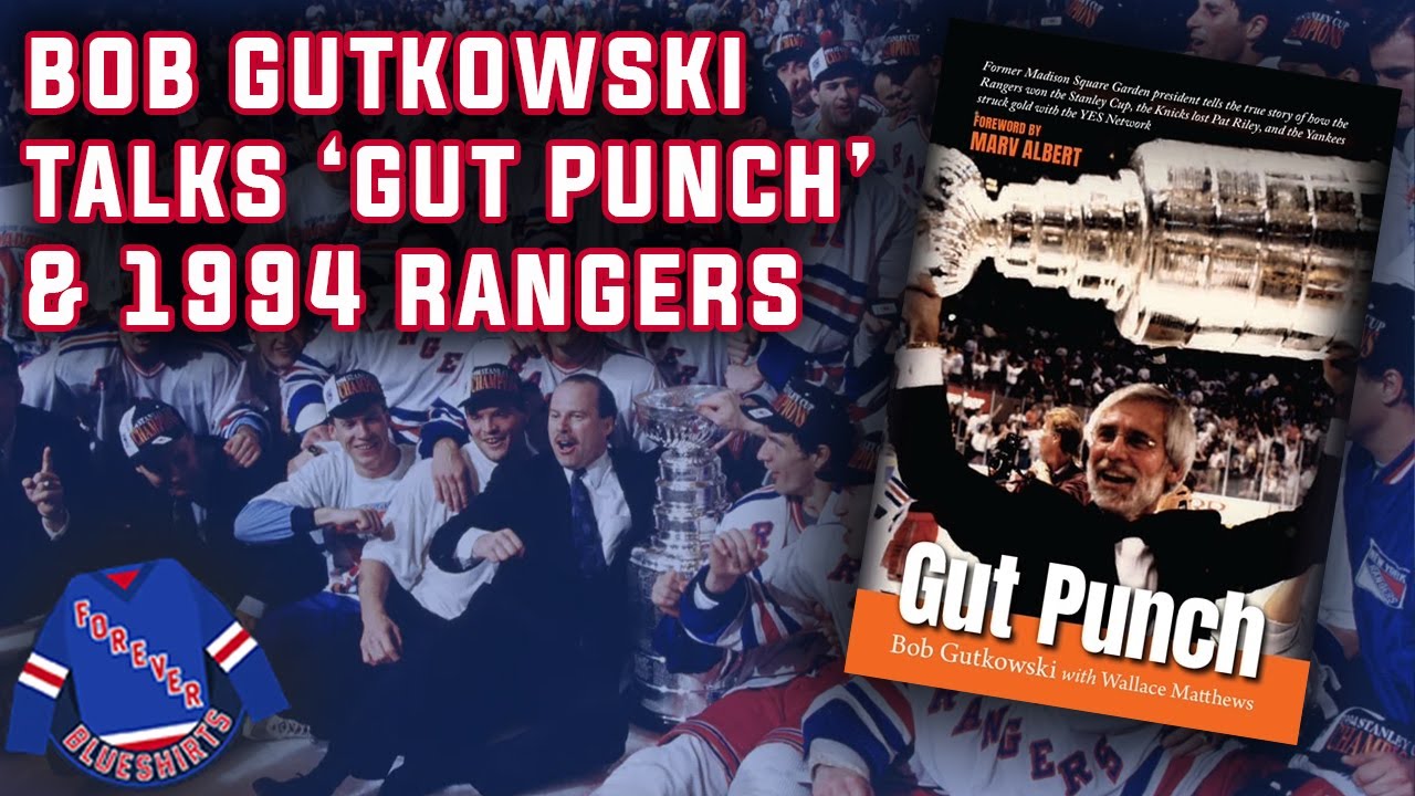 Bob Gutkowski on his book 'Gut Punch' and the 1994 NYR Stanley Cup