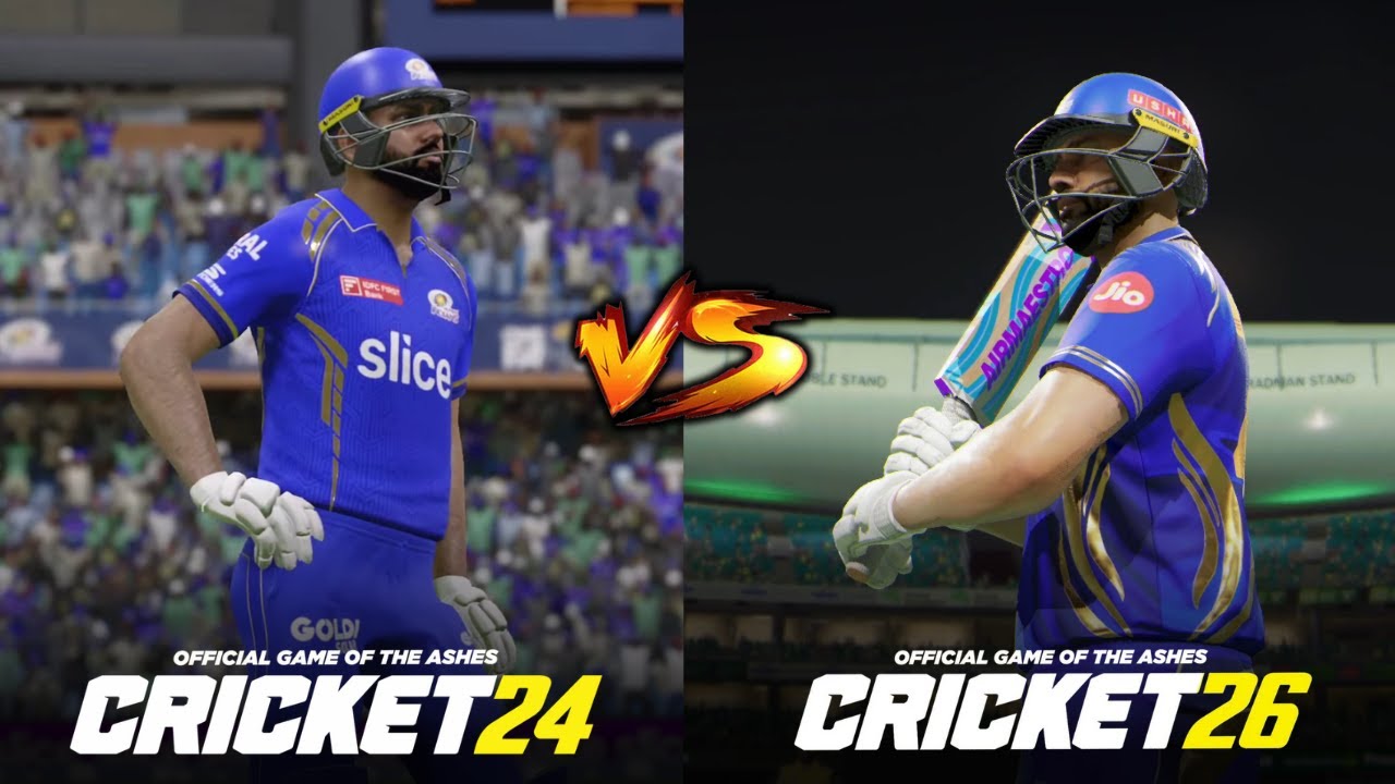 Cricket 26 vs Cricket 24 – Biggest Differences, New Features & Gameplay Comparison