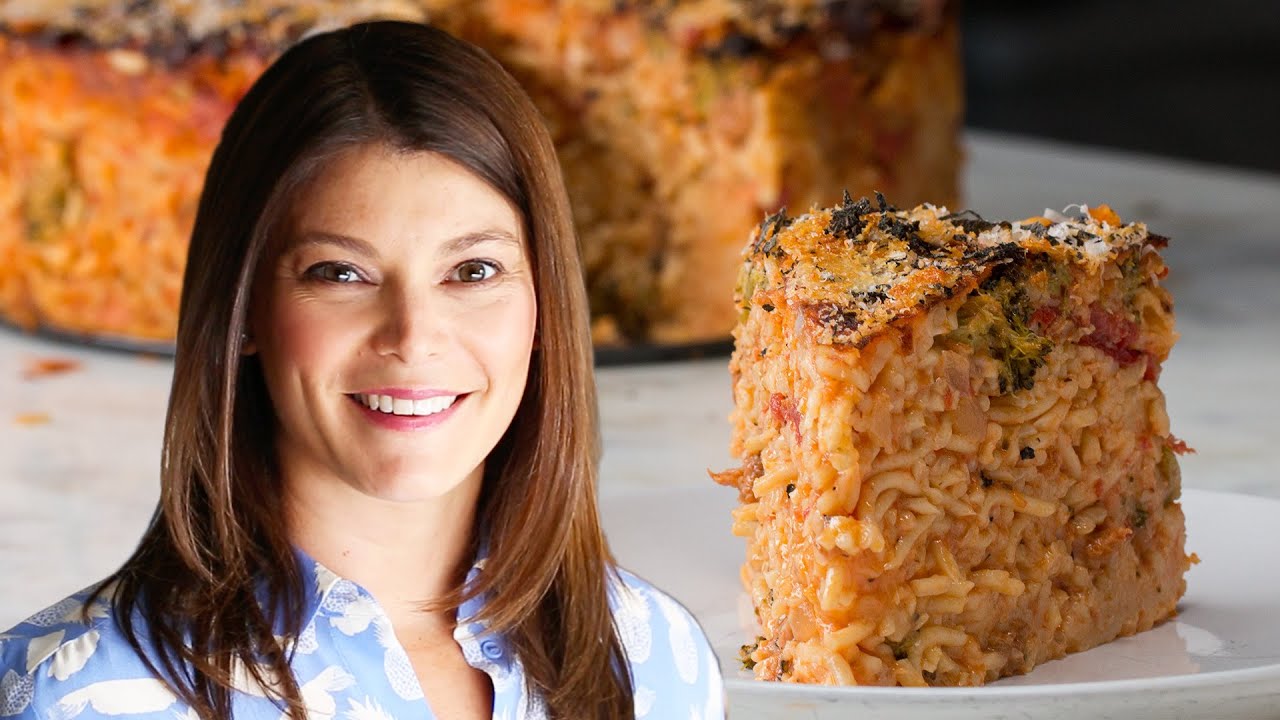 Spaghetti Pie As Made By Gail Simmons