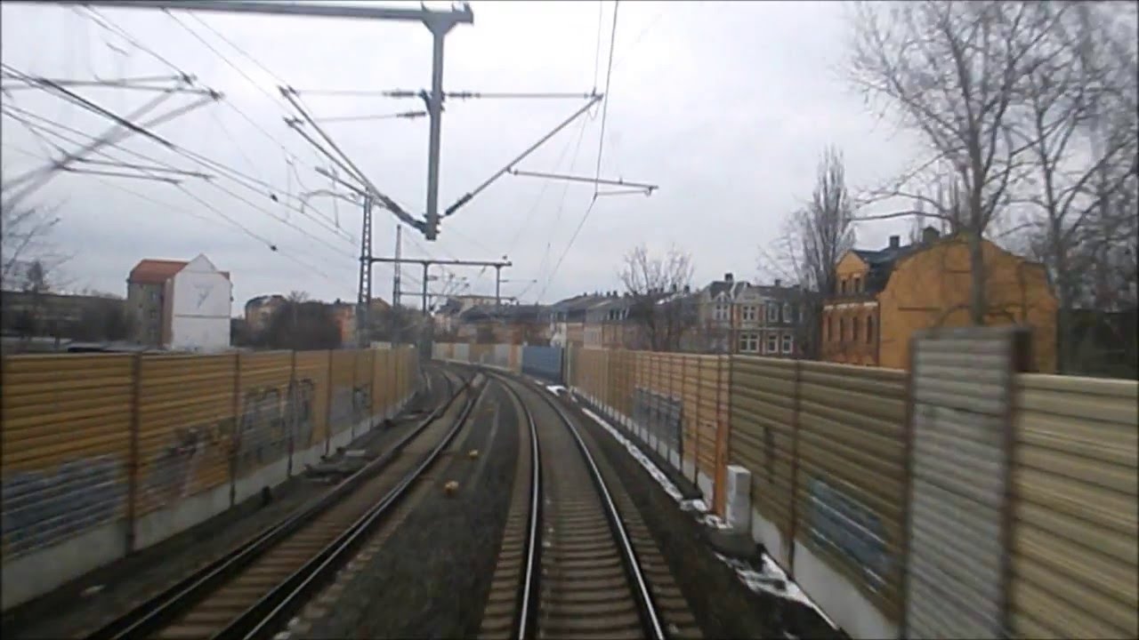 Führerstandsmitfahrt RE3 Hof - Dresden Hauptbahnhof [SD]