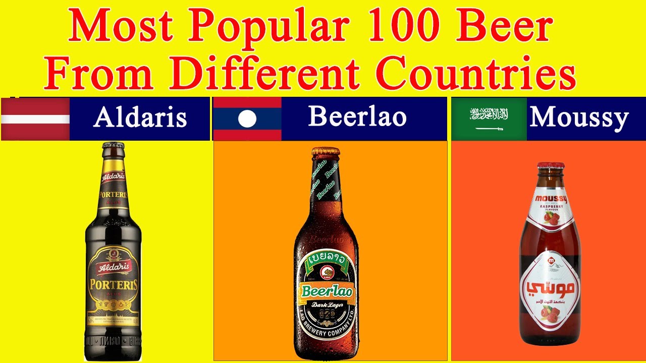 Most Popular Beer From Different Countries | Most Popular Beer of Every Country in the World