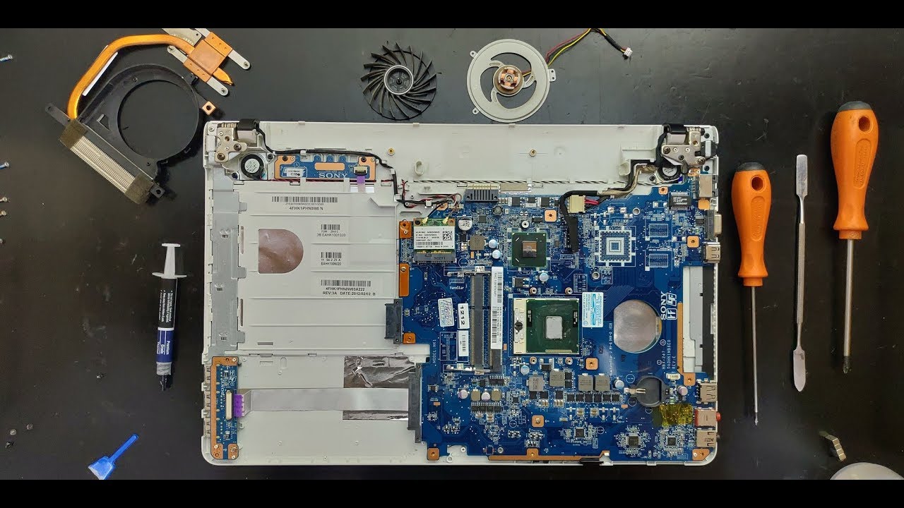 Sony Vaio VPCEH30EB - Desmontagem (Limpeza Interna e Upgrade)