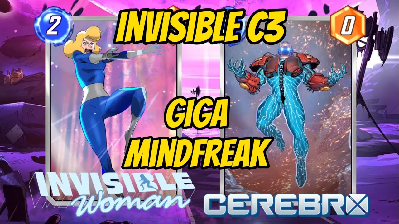 Mind control domination with Invisible C3! | Marvel Snap