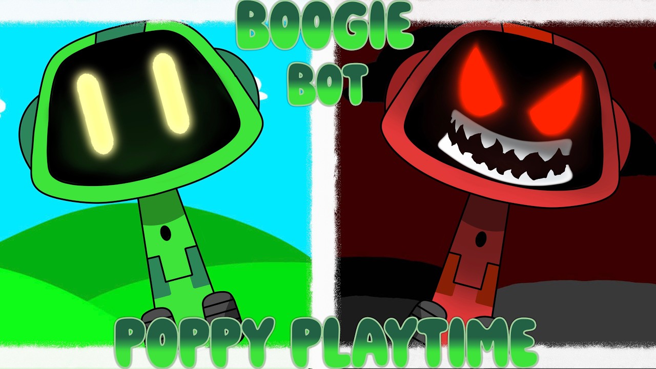 🤖 Sprunki OC BOOGIE BOT (FROM POPPY PLAYTIME) phase 1-2 X #emoji 🤖