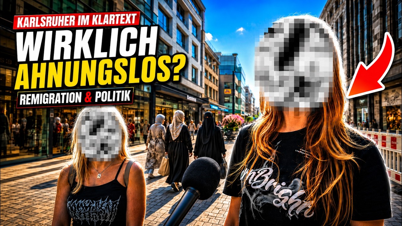 Die Wahrheit über Remigration: So sehen es die Menschen in Karlsruhe! || Teil 3