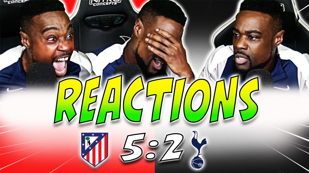 Expressions LOSES IT As Atlético Madrid HUMBLE Tottenham 5-2 😭🔥 | Fan Reaction