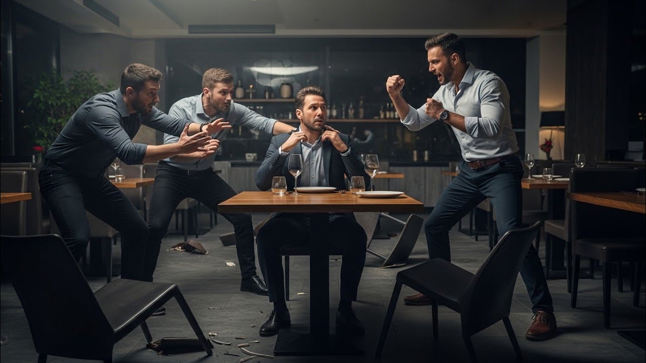 Three Men Attacked a CEO in a Restaurant — Until a Single Dad Revealed His Hidden Skill