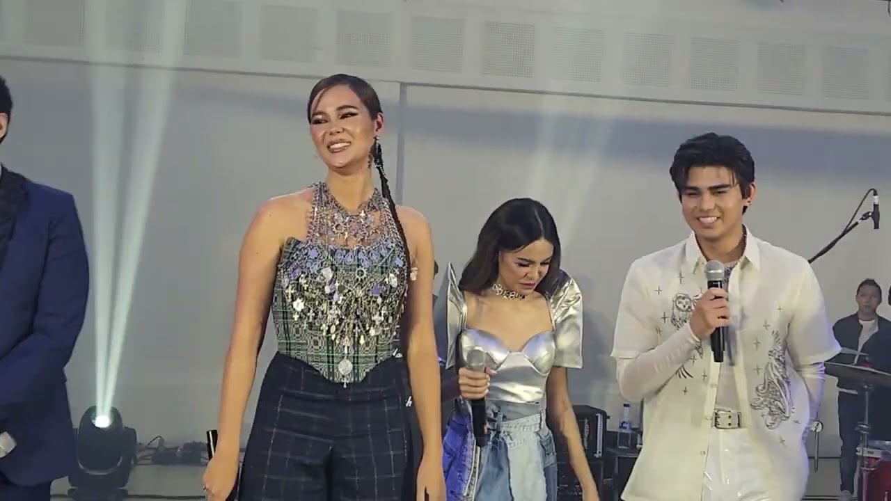 Catriona Gray, Zephanie, Inigo Pascual at Richard Poon interview pagkakasali sa international label