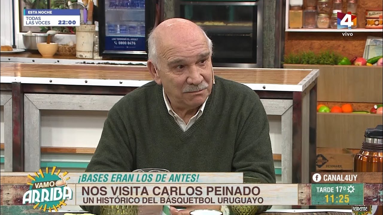 Vamo Arriba - Nos visita Carlos Peinado, un referente del básquetbol nacional