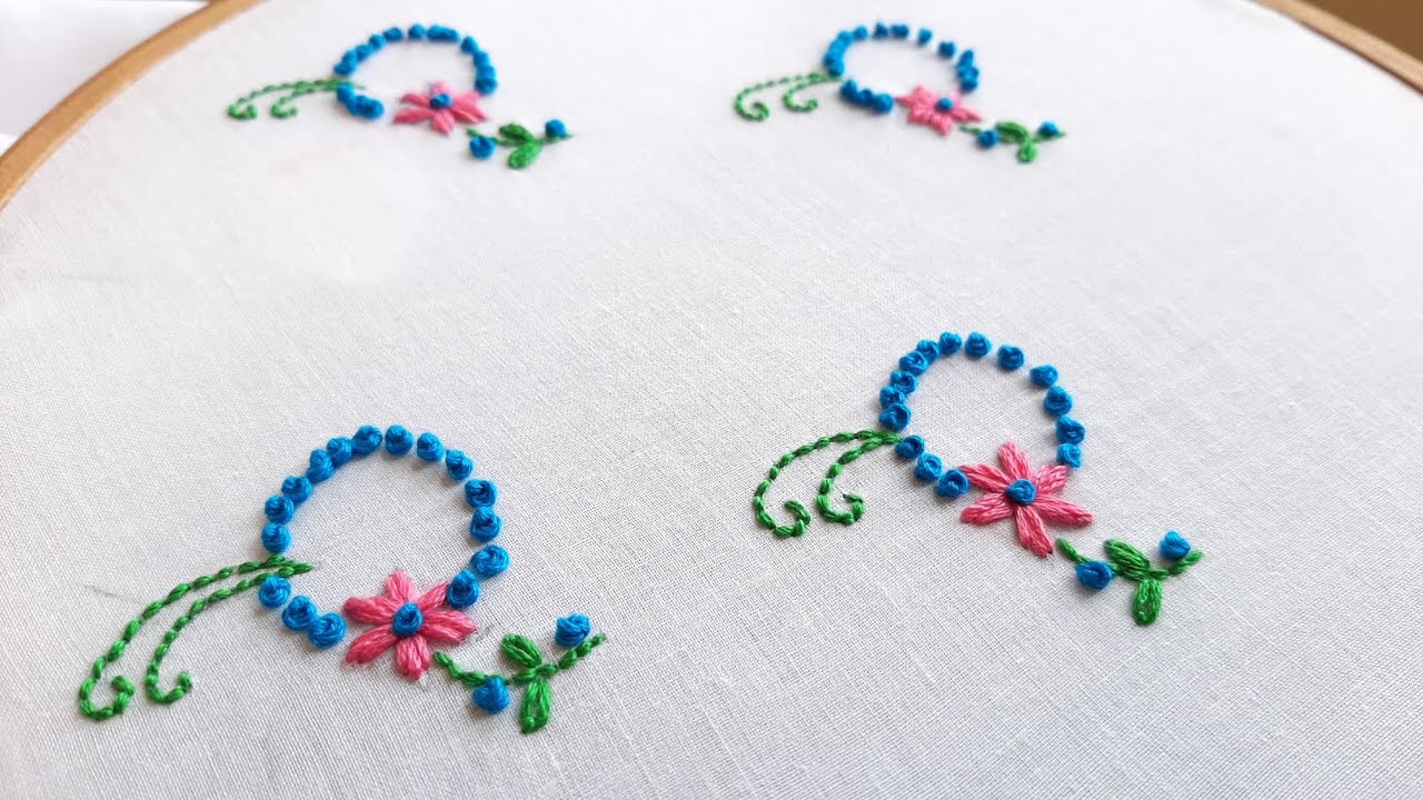 All Over Design for Dress/Kurti (Hand Embroidery Work)