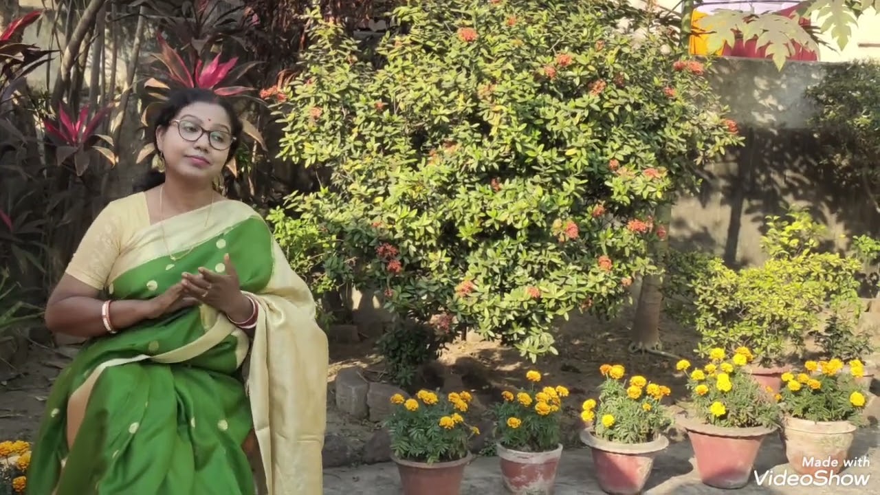 এসো শ্যামল সুন্দর //রবীন্দ্র সংগীত //শ্রাবণী সেন //Song Cover - Amrapali Khaskel 