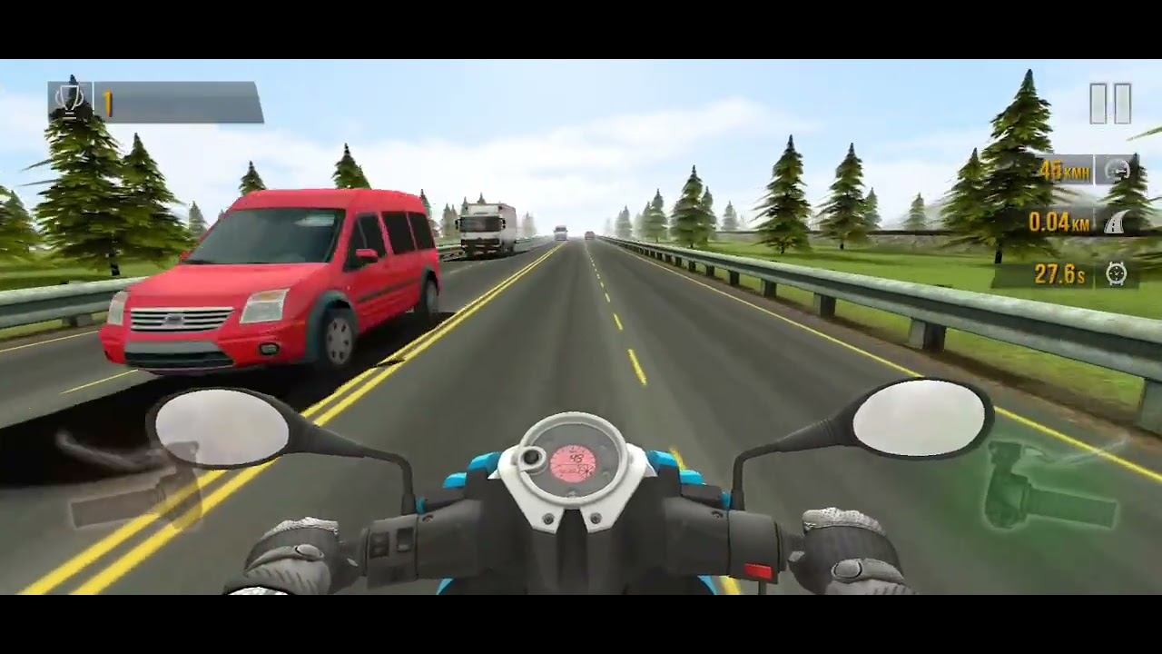 #Traffic bike racing | gameplay| 