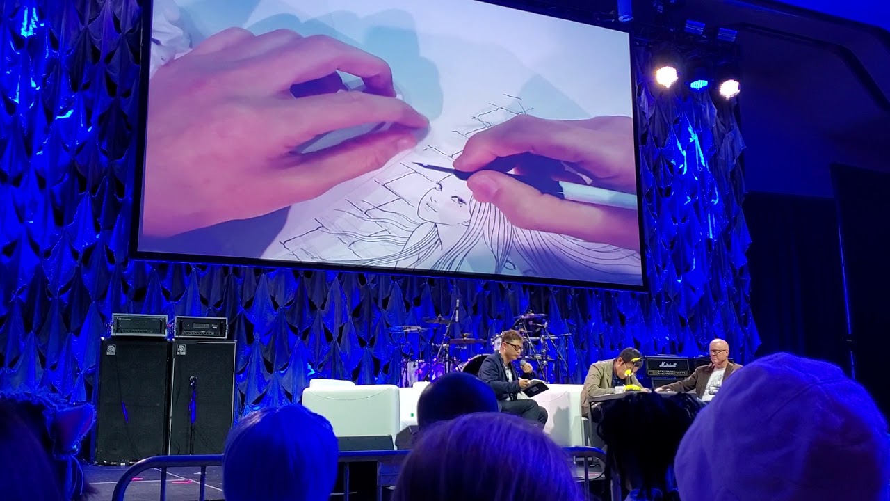 Junji Ito Live Drawing and Q&A - Crunchyroll Expo 2019