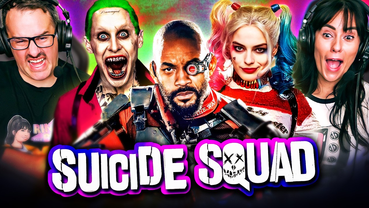 SUICIDE SQUAD (2016) IS A CHAOTIC NEON THRILL RIDE!! MOVIE REACTION!! Will Smith | Harley Quinn