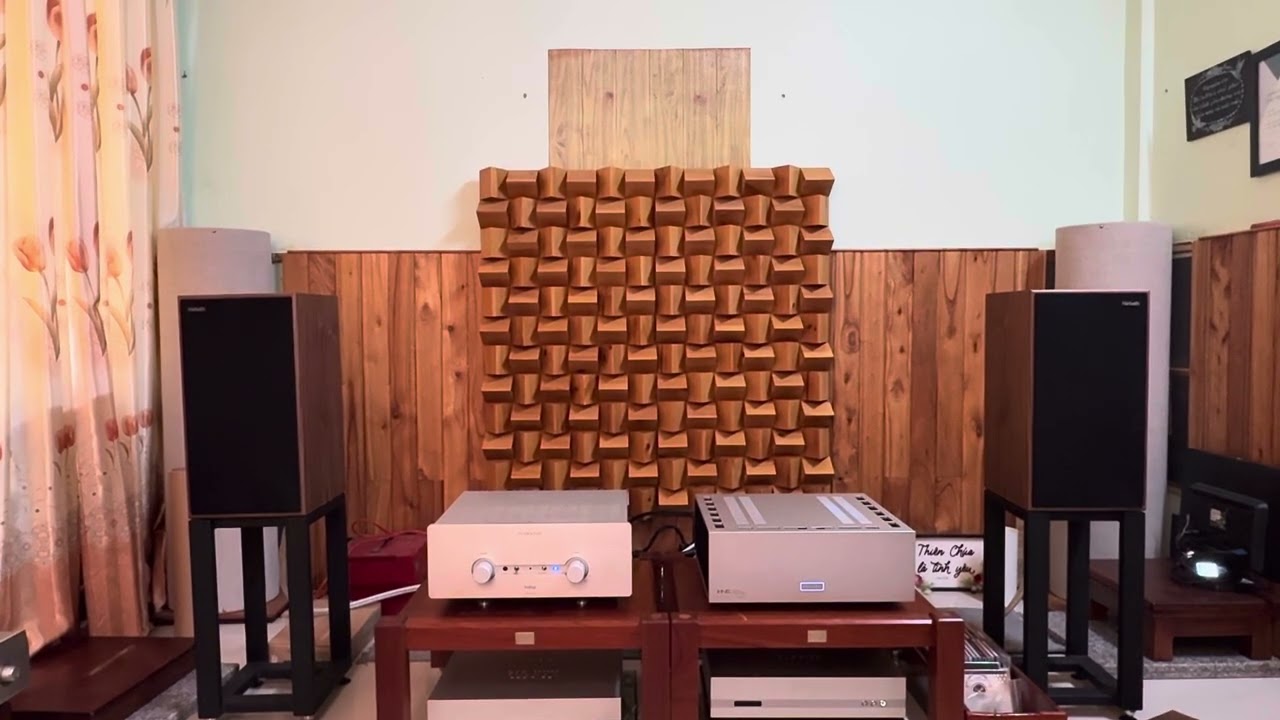 Amplifier Audiomat Solfegel and Harbeth C7xd2