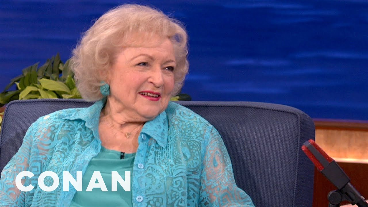 Betty White Is Hot For Older Men & Poker Games | CONAN on TBS