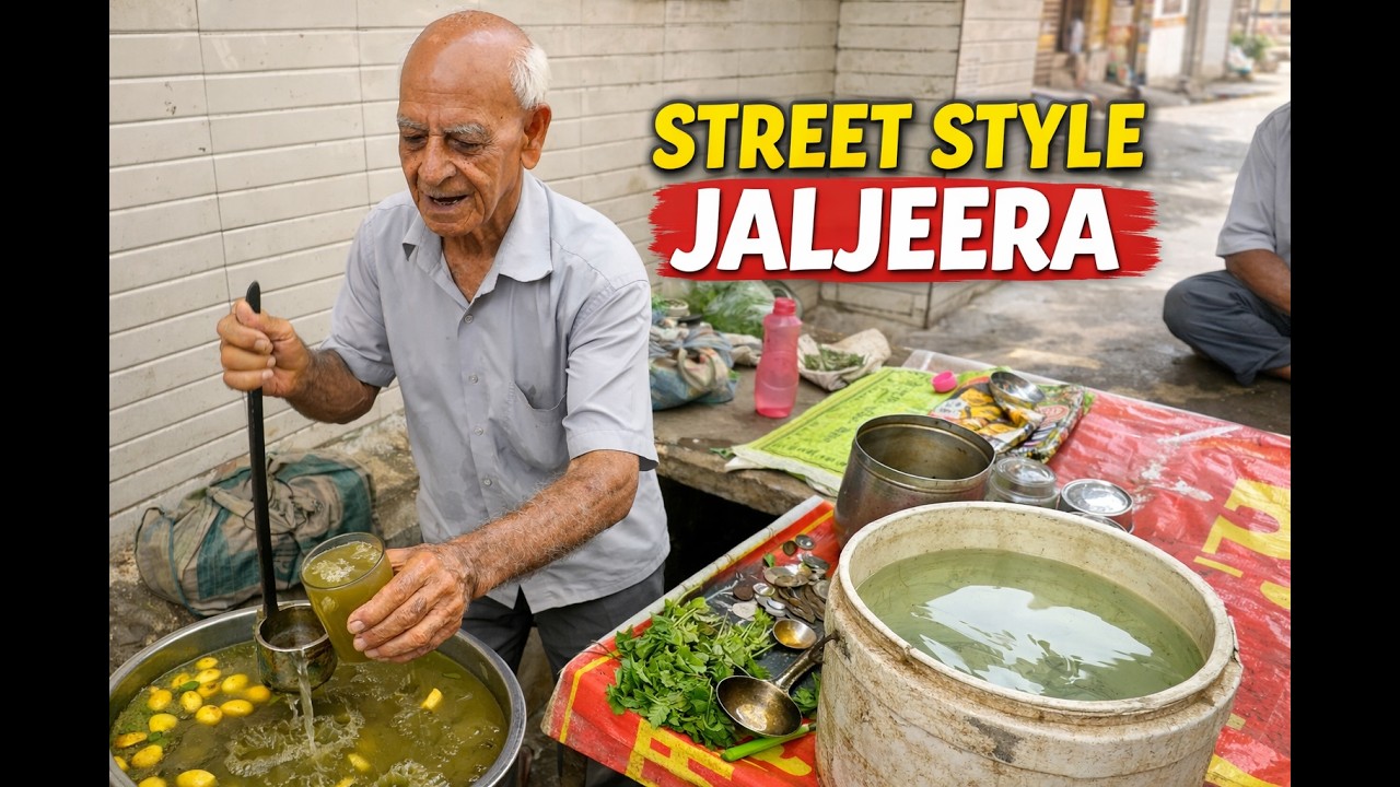 Hardworking Old Uncle Sells Jaljeera Just For Rs. 2