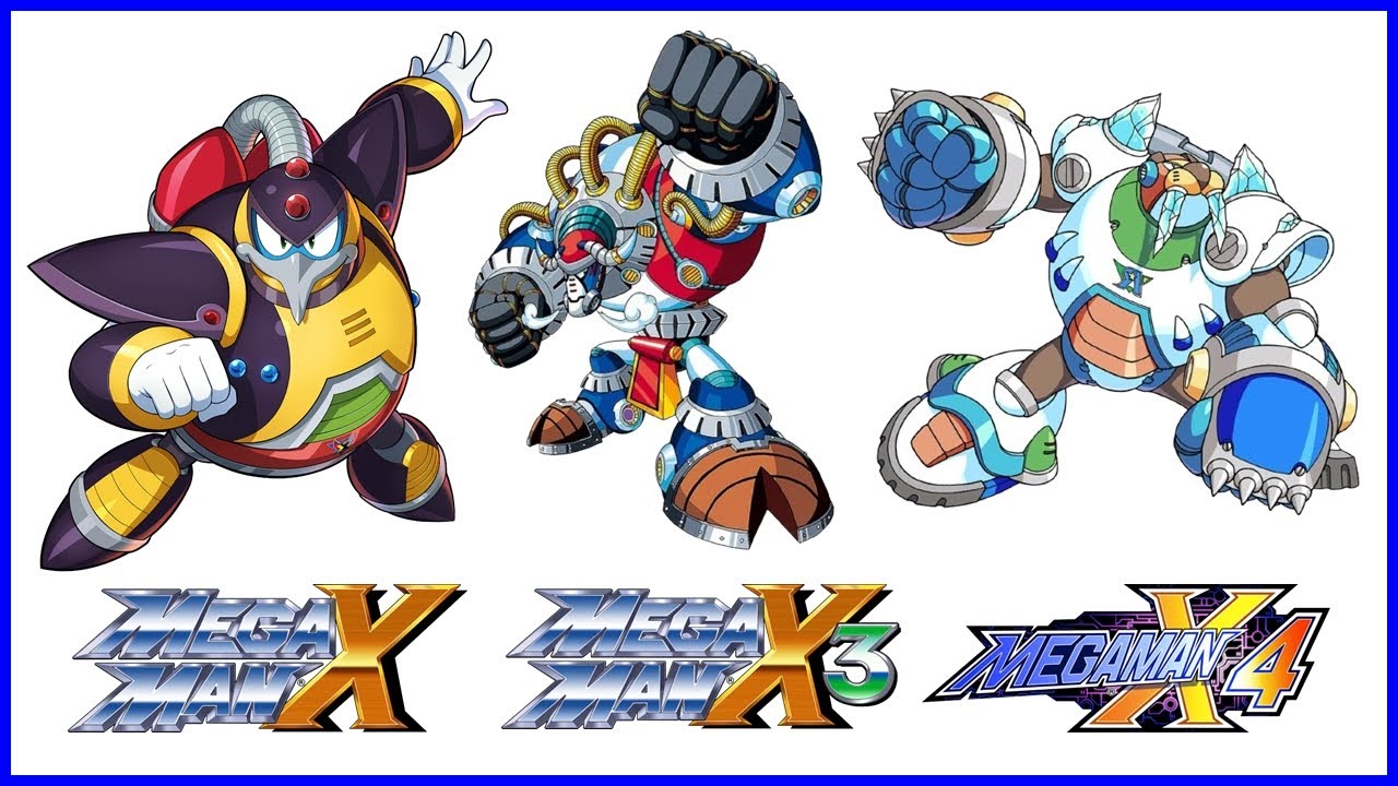 Megaman X, X3, X4 - Chill Penguin, Blizzard Buffalo & Frost Walrus (Iceferno Remix) [Commission #67]