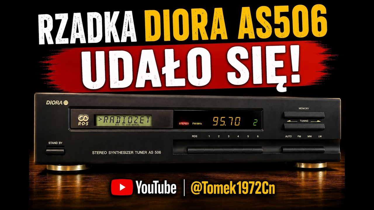 DIORA AS506 RDS | Drugie życie rzadkiego tunera