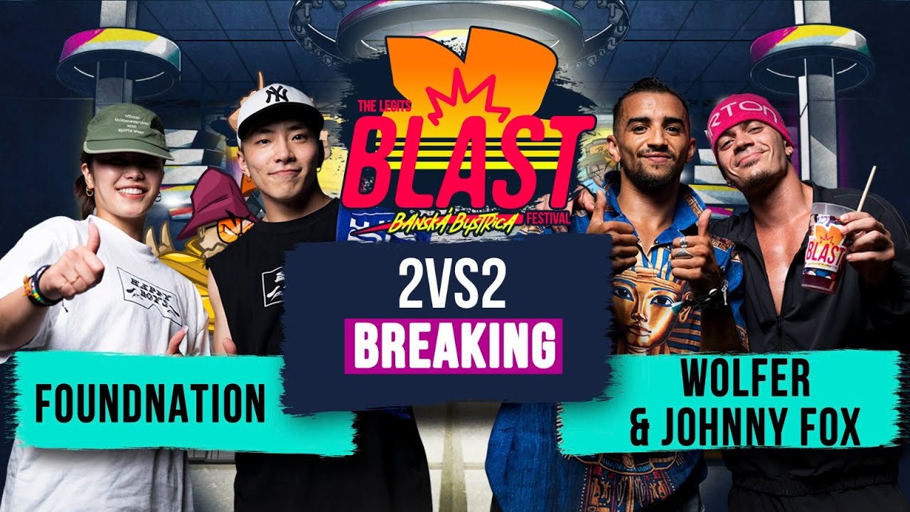 Foundation vs Wolfer & JohnyFox  I TOP16 2vs2 Breaking  I The Legits Blast 2025