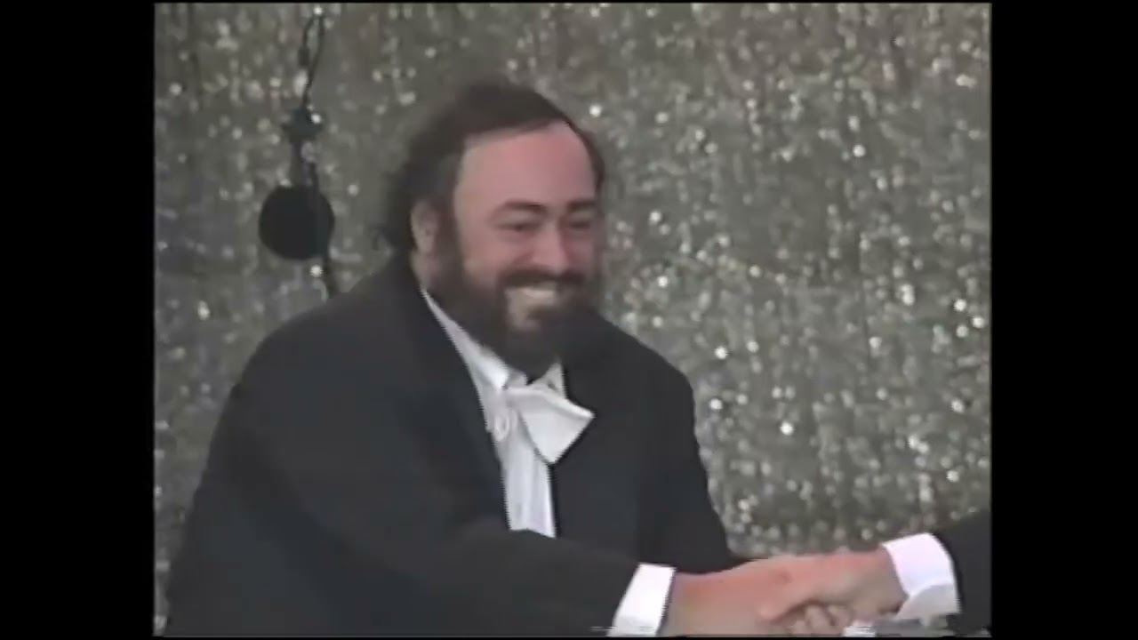 Pavarotti en Concepcion año 1994