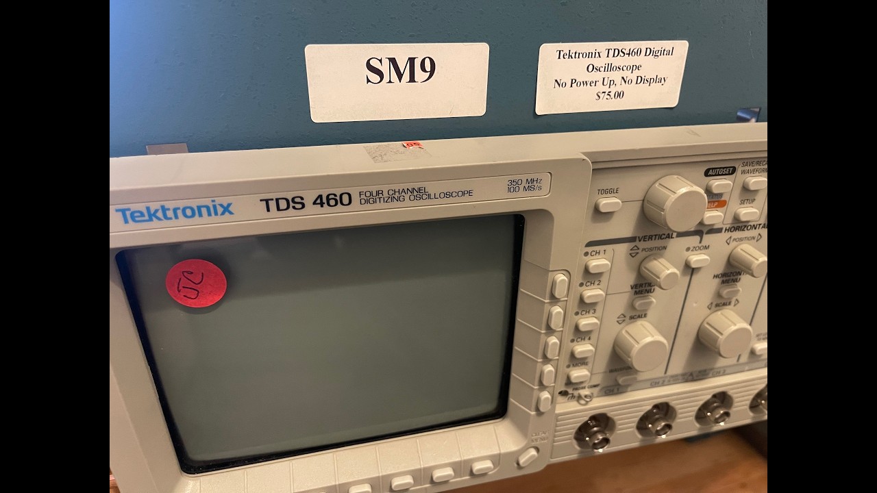 Tek TDS460 bought at surplus store. Will this be my first good score?