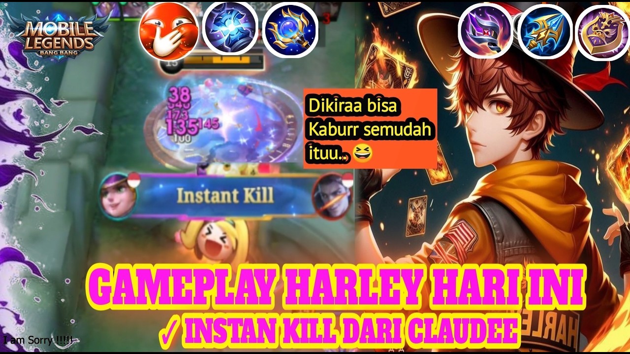 HARLEY JUNGLER NEW BUILD 2026||BUILD SAKIT BUAT KALIAN YG SUKA SOLO RANK!! #harley #m7mlbb