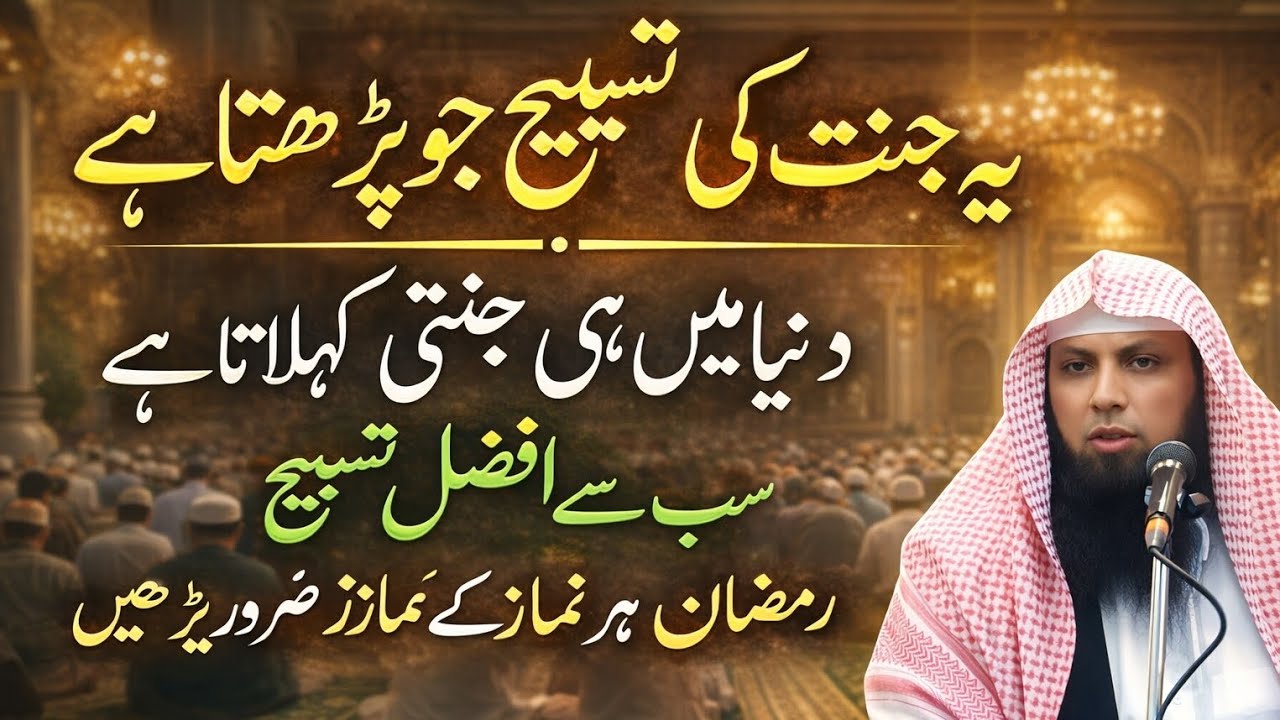 Ramzan Mein Har Namaz Ke Baad Ye Afzal Tasbeeh Zaroor Parhein | Qari Sohaib Ahmed Meer Muhammadi