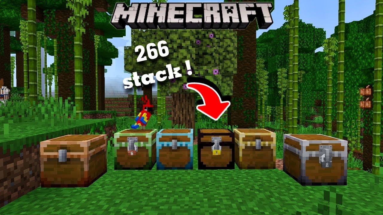 Extra chest addon for minecraft PE 1.20...