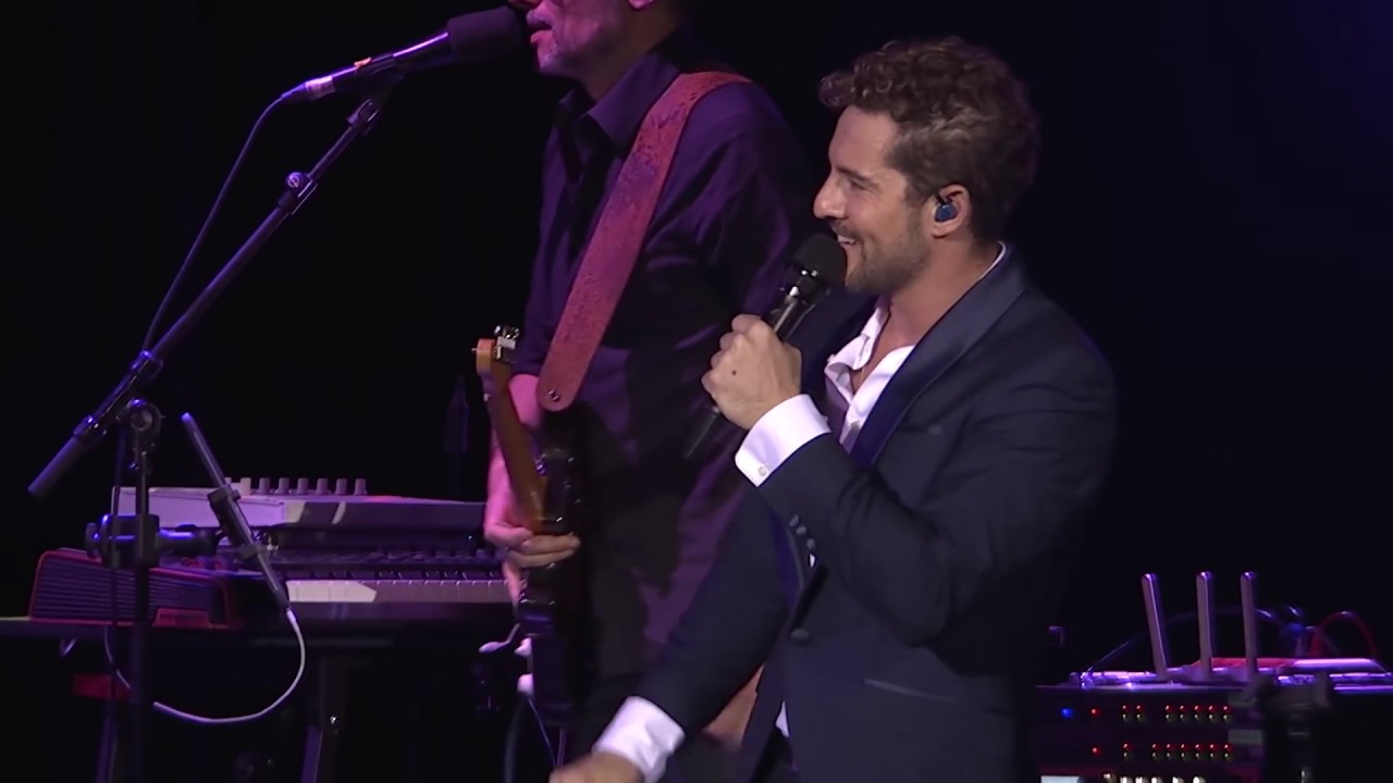 David Bisbal y Alfred “Si pero no” vídeo oficial tour 2018