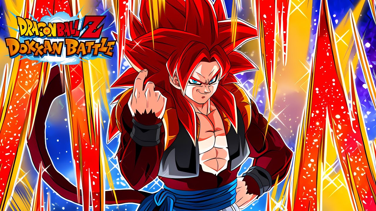 DBZ Dokkan Battle OST - LR AGL SSJ4 Gogeta Intro (sped up)