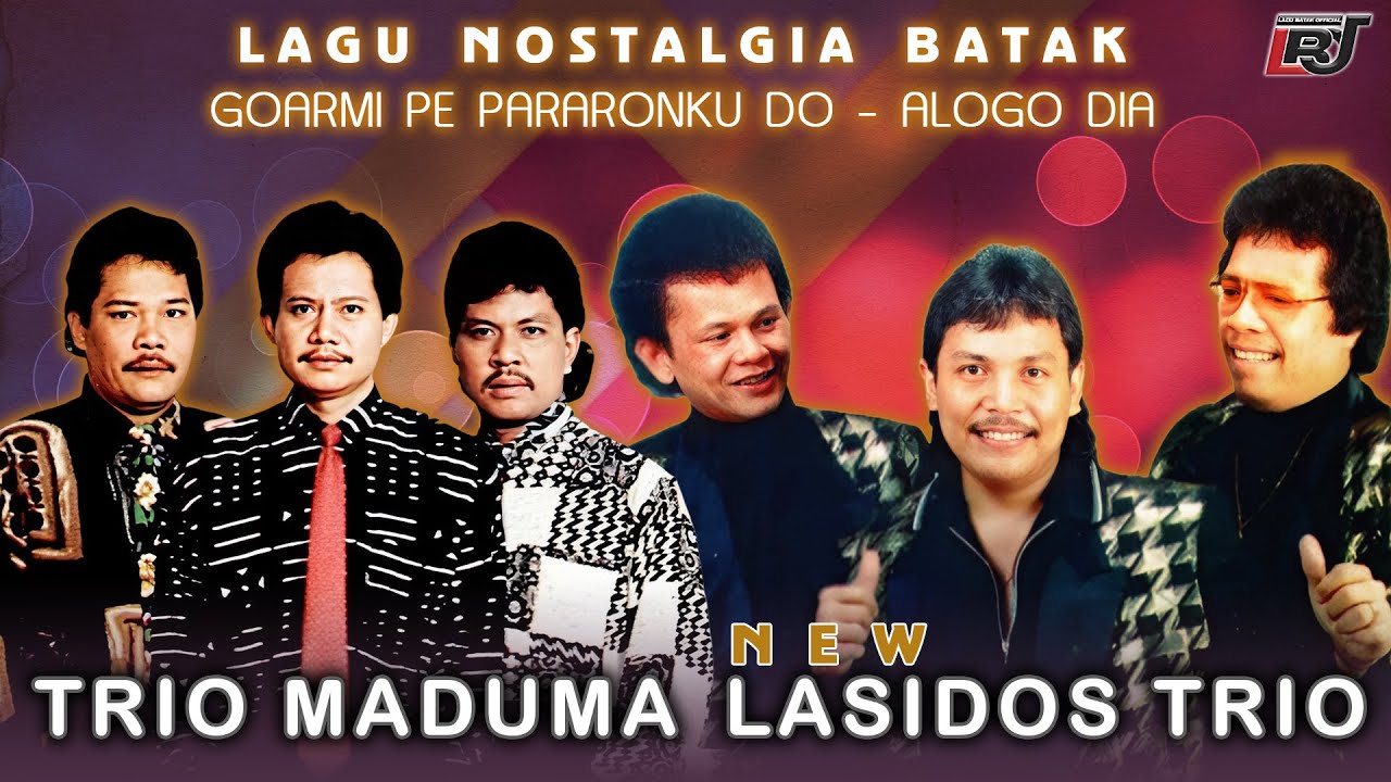 Lagu Nostalgia Batak New Lasidos Trio & Trio Maduma || Lagu Batak Lawas Sepanjang Masa