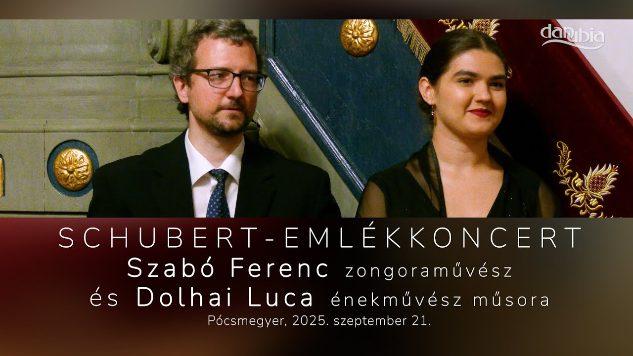 Schubert eml&eacute;kkoncert - Szab&oacute; Ferenc zongorműv&eacute;sz &eacute;s Dolhai Luca &eacute;nekműv&eacute;sz előad&aacute;sa P&oacute;csmegyeren