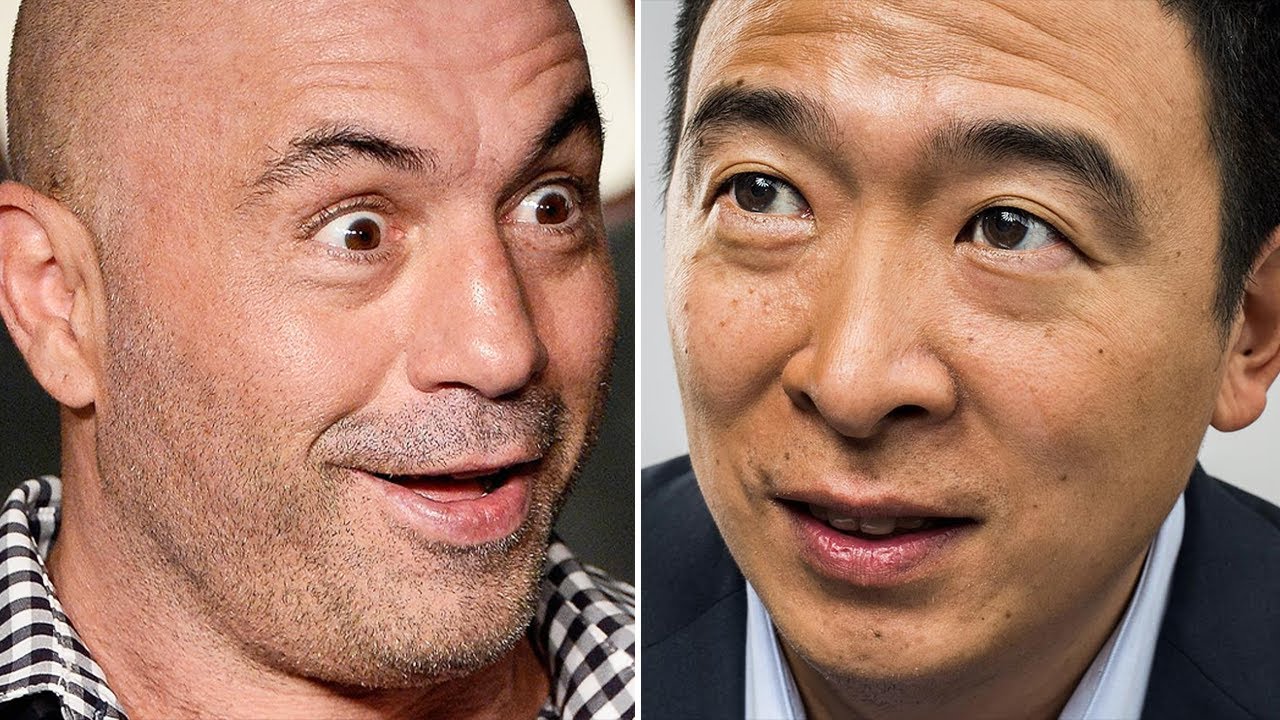 Joe Rogan Says He Would Support Andrew Yang for President